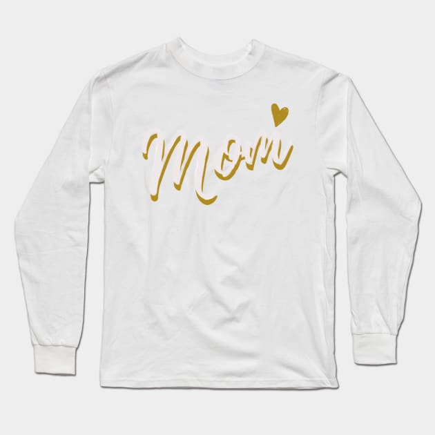 HASHTAG 1 MOM Long Sleeve T-Shirt by Artistic Design